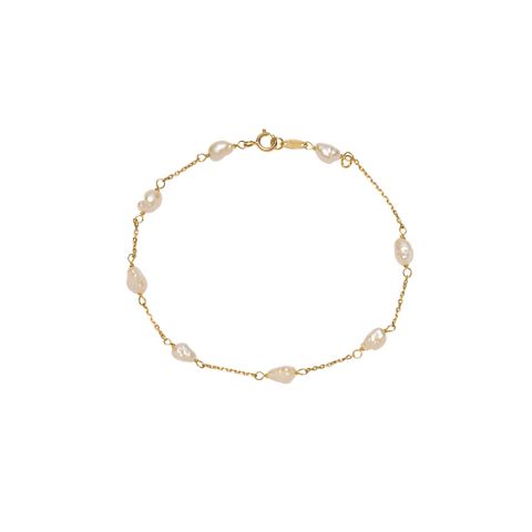 JULIANNE Armbånd 375 Gult Gull