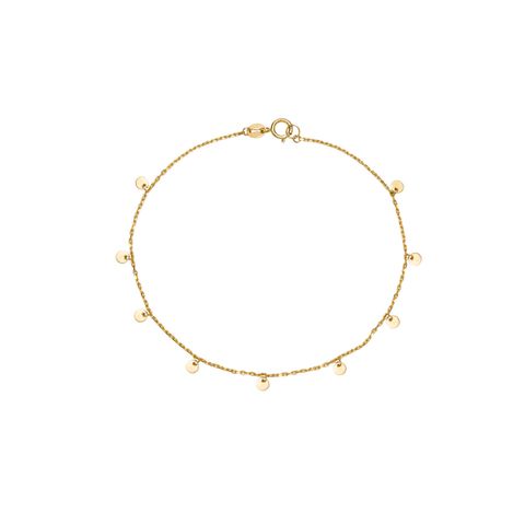 ANDRINE Armbånd 375 Gult Gull