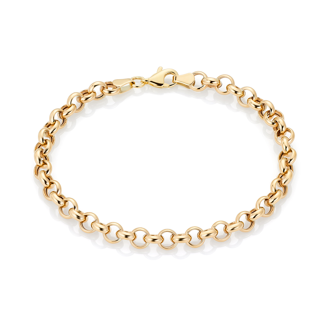 Armbånd 375 Gult Gull