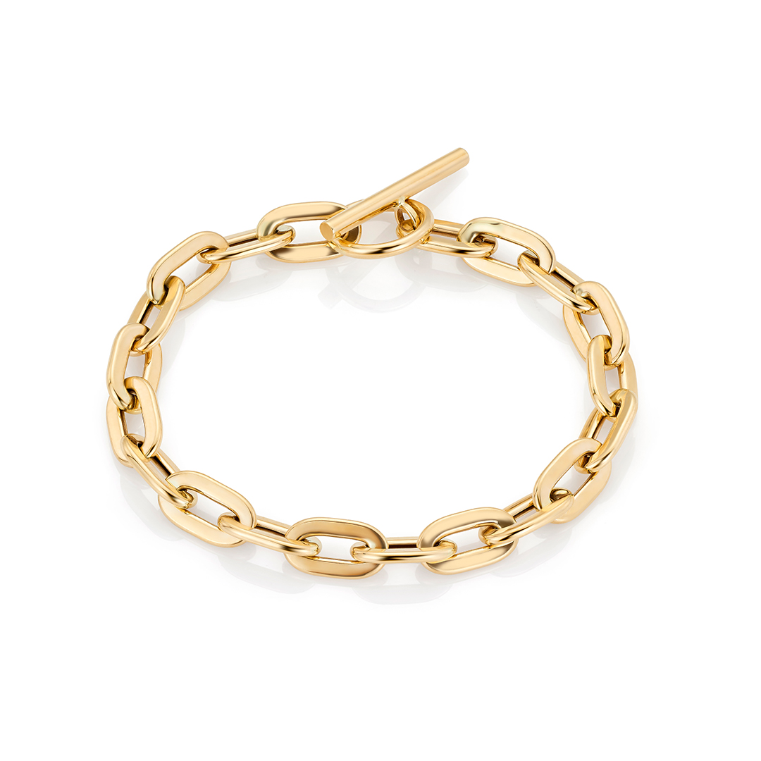 Armbånd 375 Gult Gull