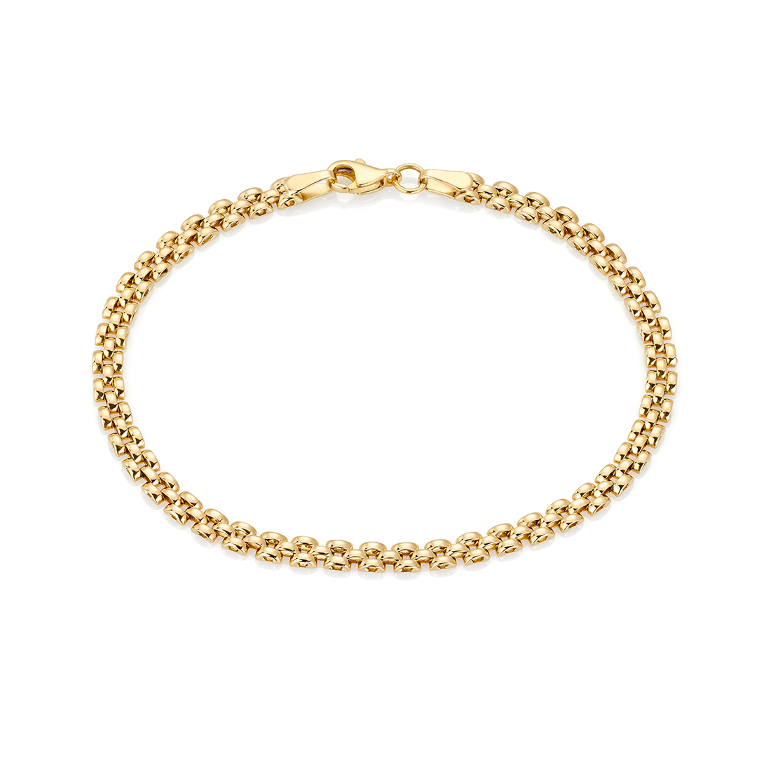 Armbånd 375 Gult Gull