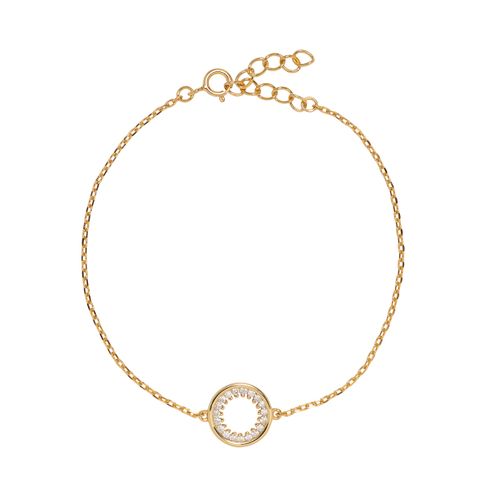 Armbånd 925 Forgylt Sølv