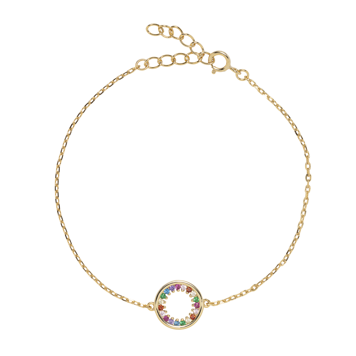 Armbånd 925 Forgylt Sølv