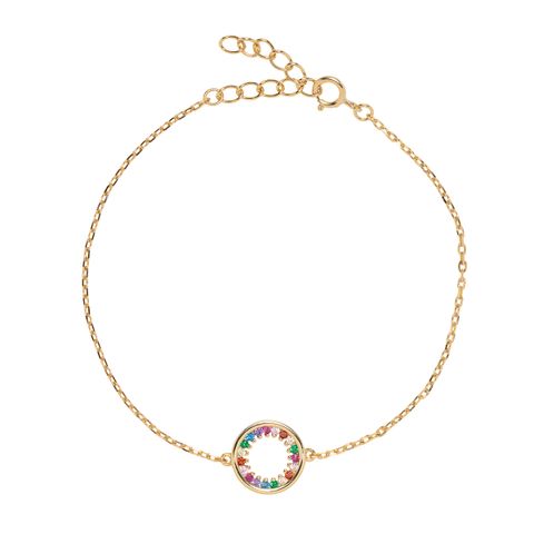 Armbånd 925 Forgylt Sølv