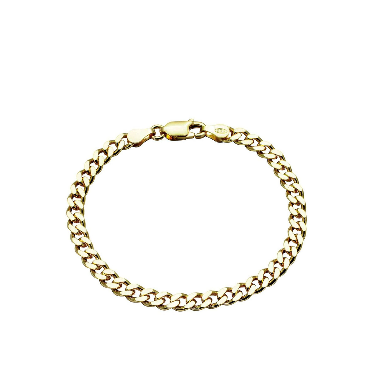 MARIA Armbånd 925 Forgylt Sølv 19 cm