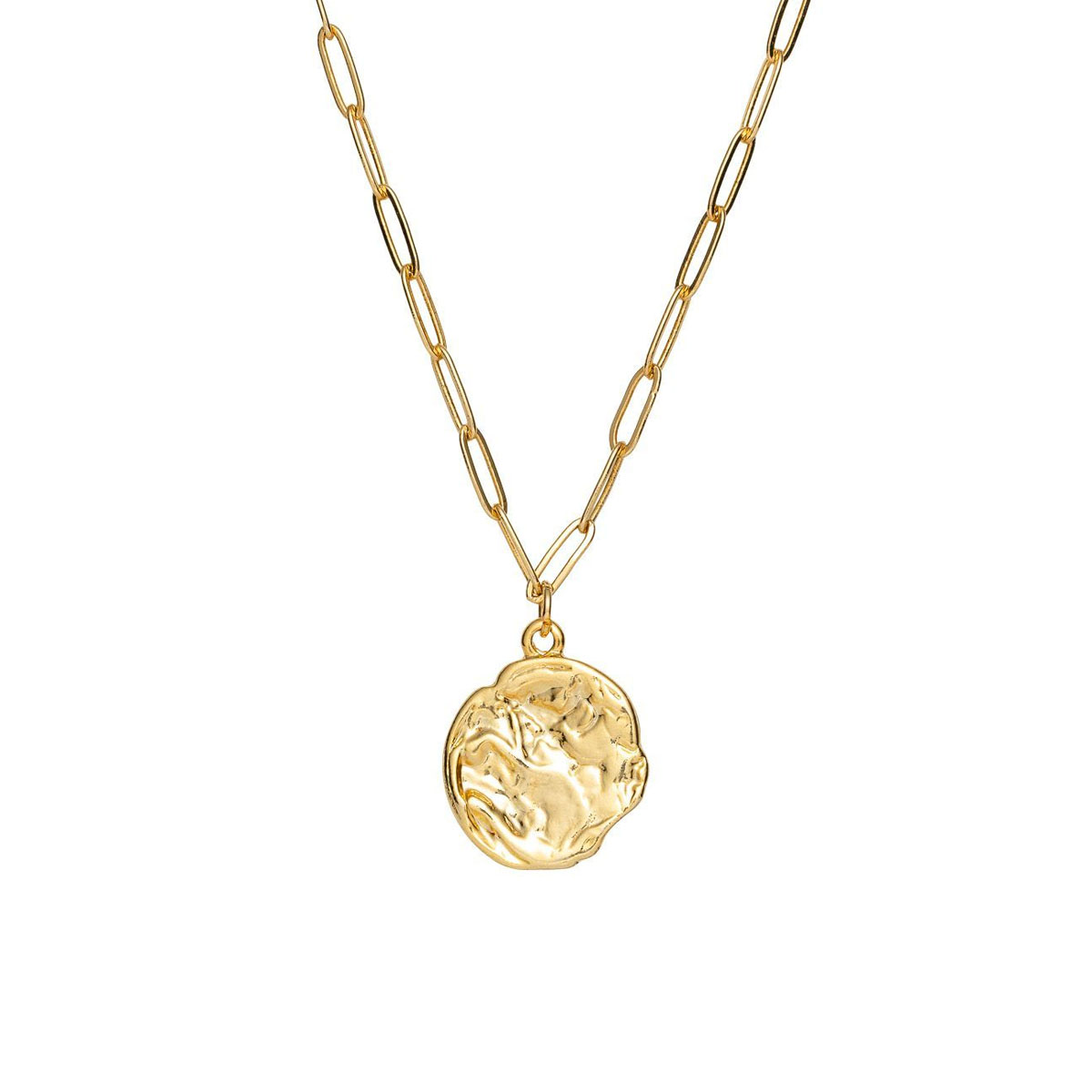 Smykke Sirkel Banket Gullforgylt 