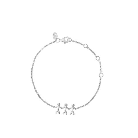 Together Family 3 Armbånd 925 Sølv