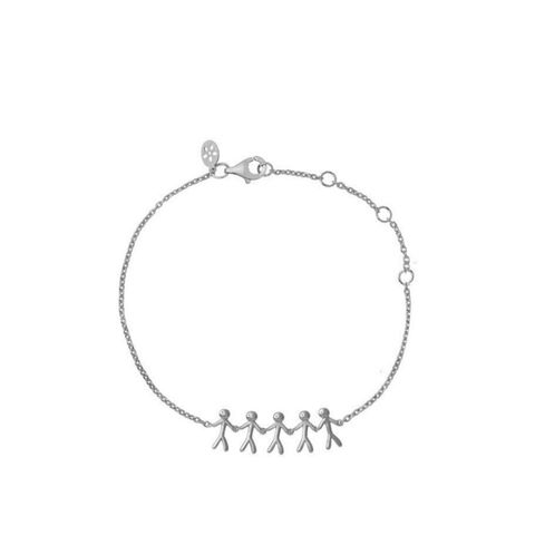 Together Family 5 Armbånd 925 Sølv