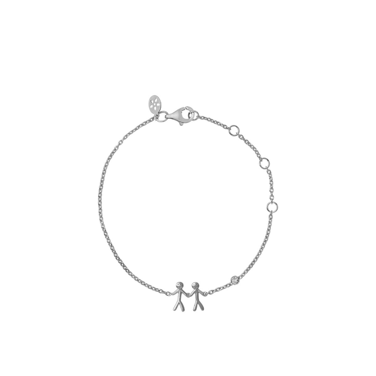Together My Love Armbånd 925 Sølv