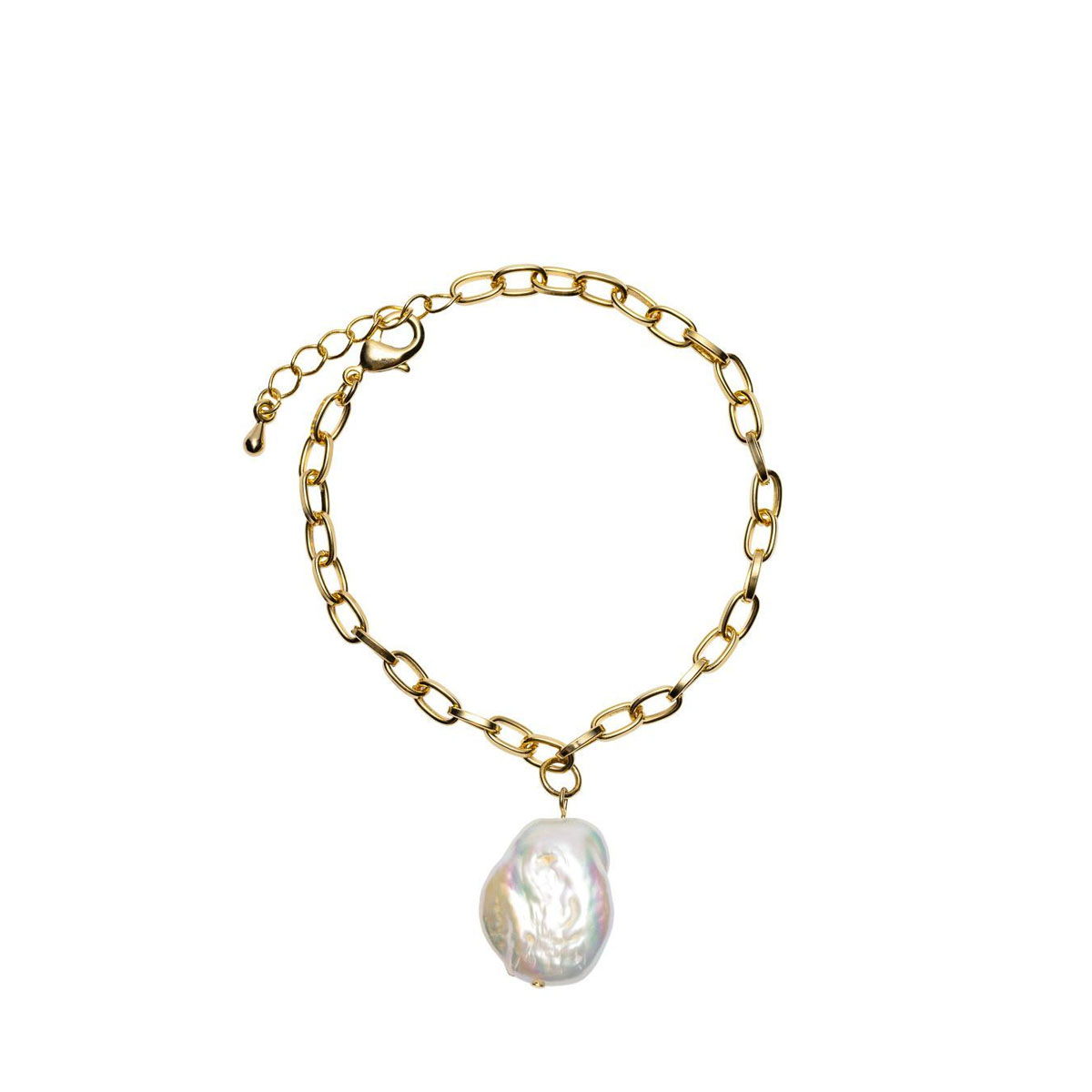 Armbånd Perle Gullforgylt 