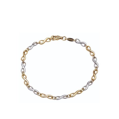 Armbånd 375 Tofarget Gull