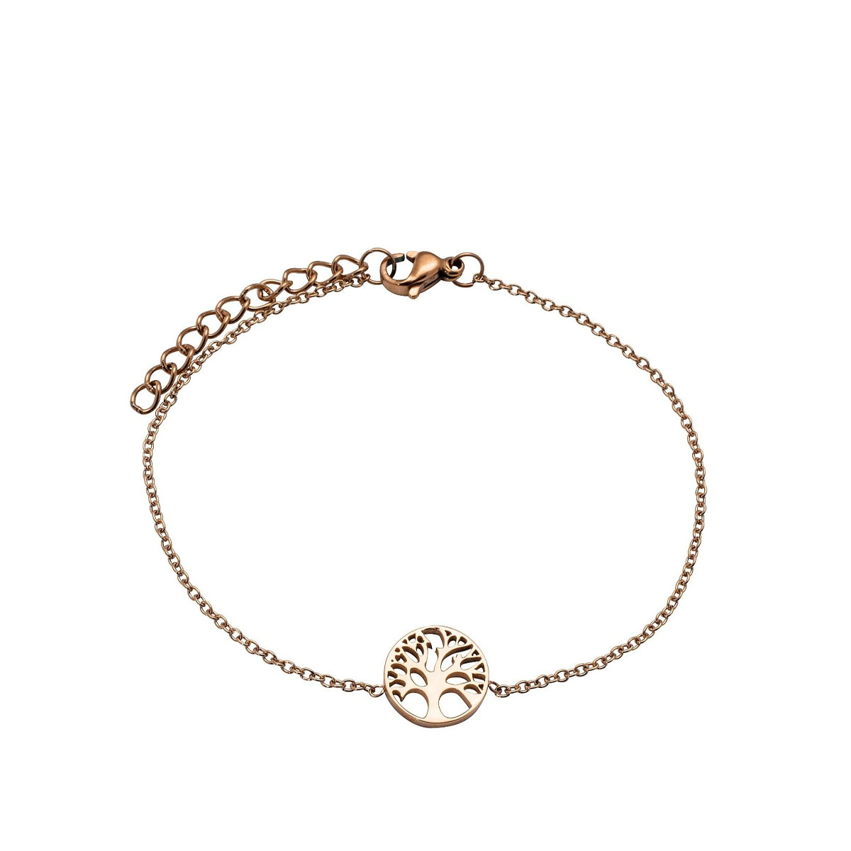 ADA Armbånd Rosefarget Stål