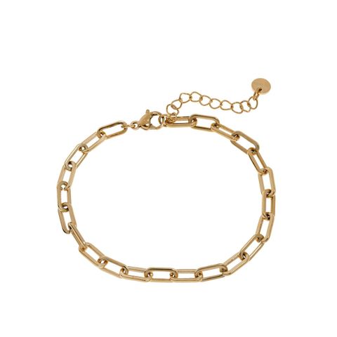 FRØYA Armbånd Gullfarget Stål