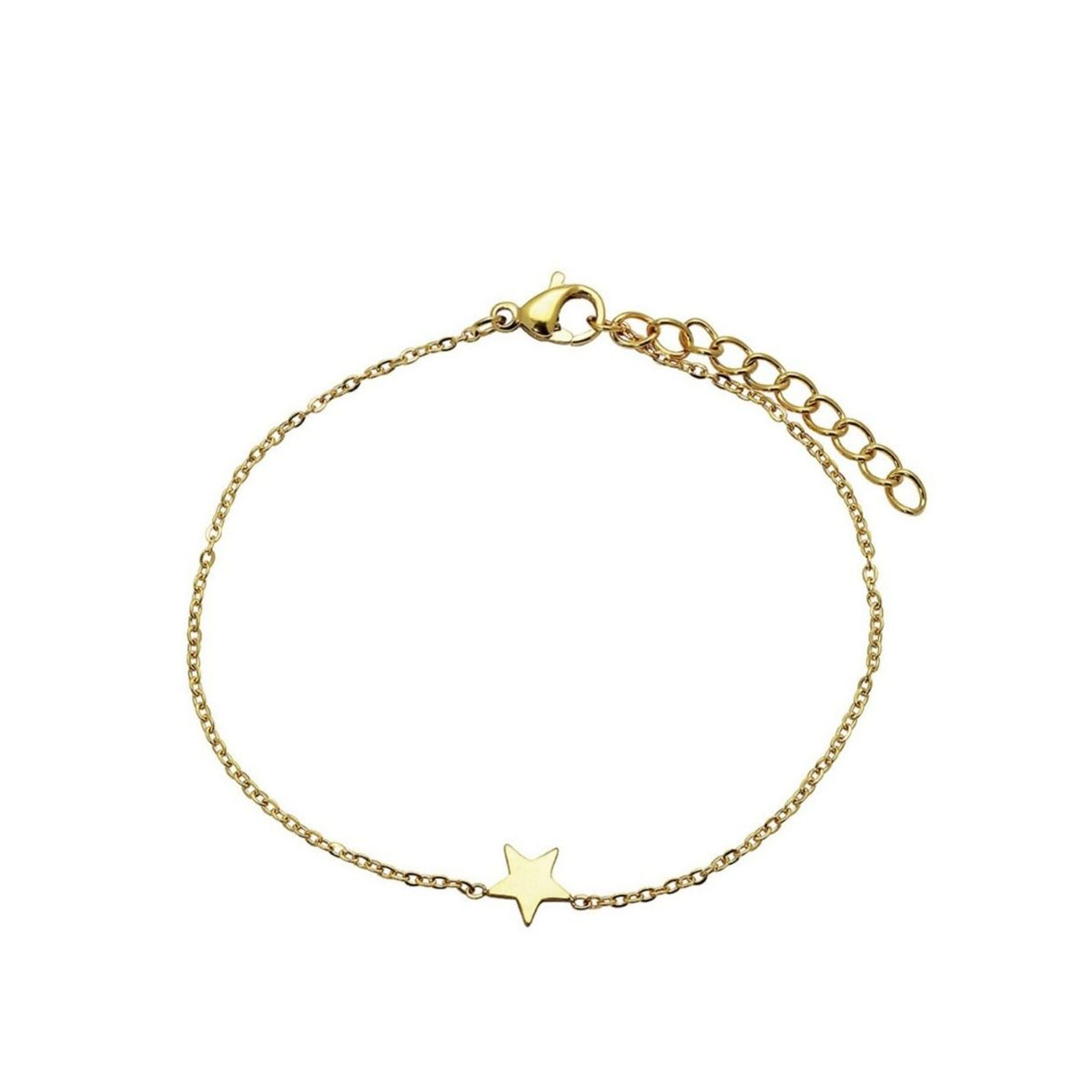 MAY Armbånd Gullfarget Stål