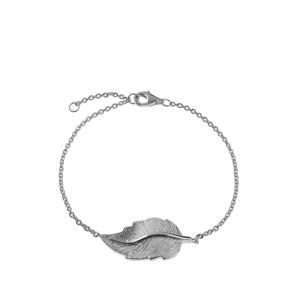 Armbånd Blad Sølv 