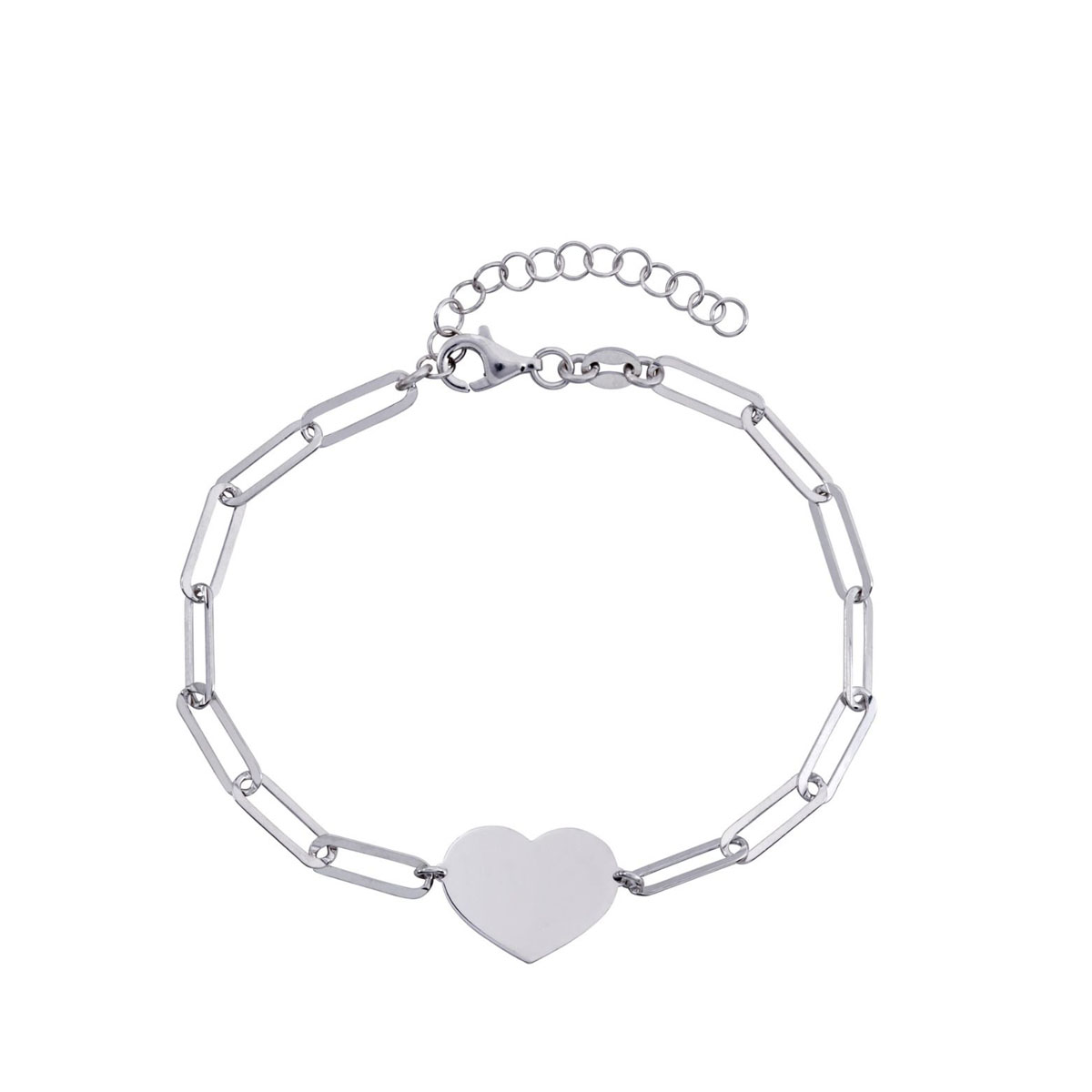 Armbånd Hjerte Sølv