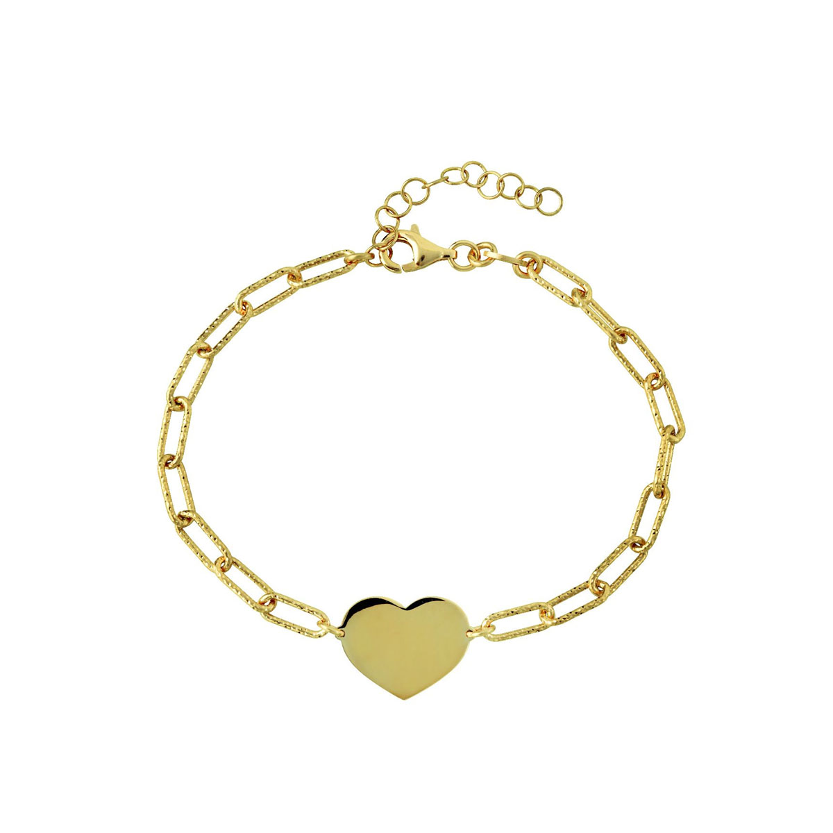 Armbånd Hjerte Sølv 