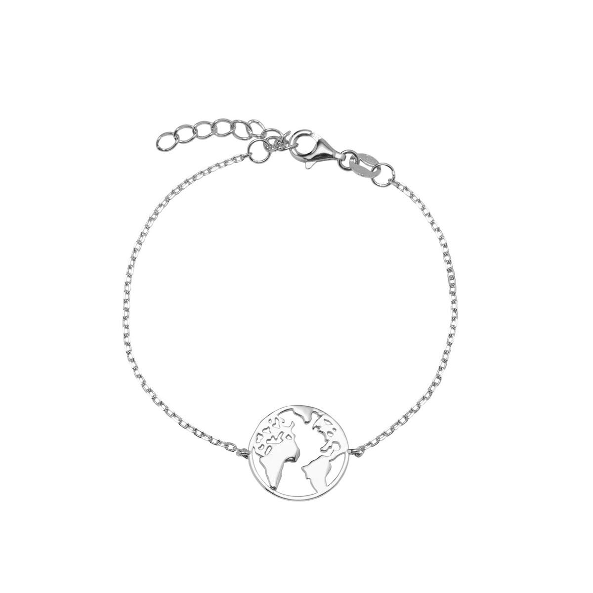 Armbånd Jordklode Sølv 