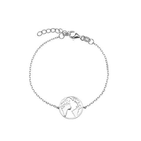 Armbånd Jordklode Sølv