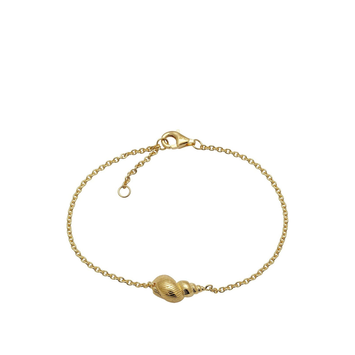 Armbånd Konkylie Gullforgylt 