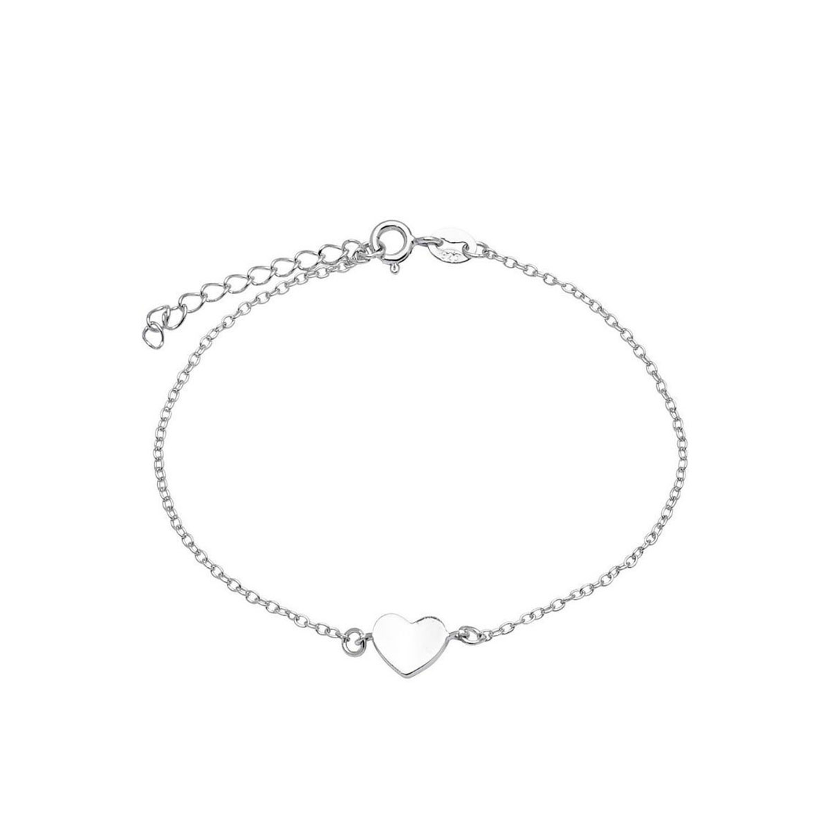 Armbånd Hjerte 925 Sølv