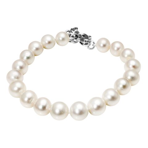 Armbånd med ferskvannsperler i størrelse 9-10 mm