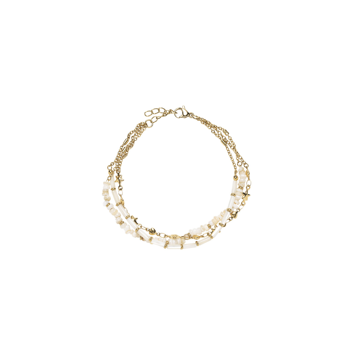 Armbånd Gullfarget Stål