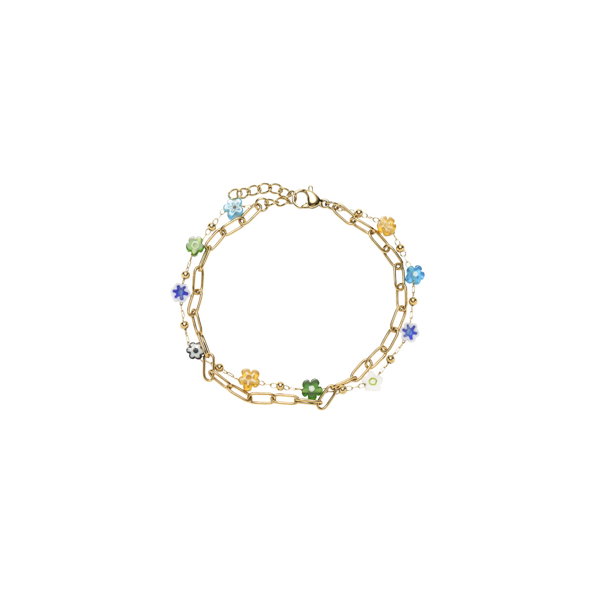 Armbånd Gullfarget Stål