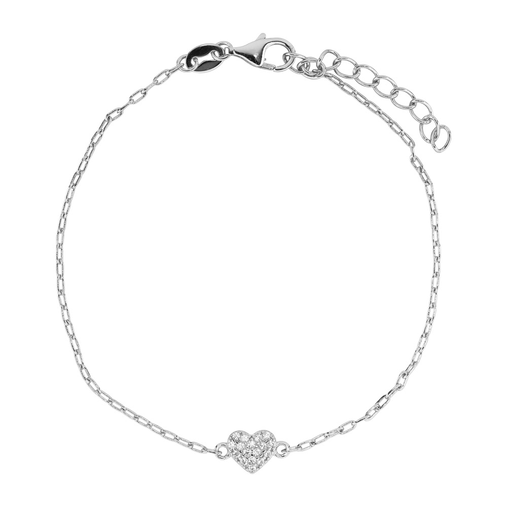 Armbånd Hjerte 925 Sølv