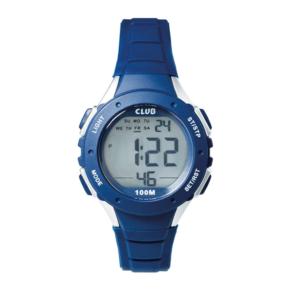 Barneklokke Kronograf Blå 32 mm