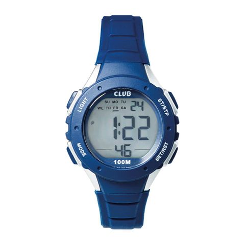 Barneklokke Kronograf Blå 32 mm