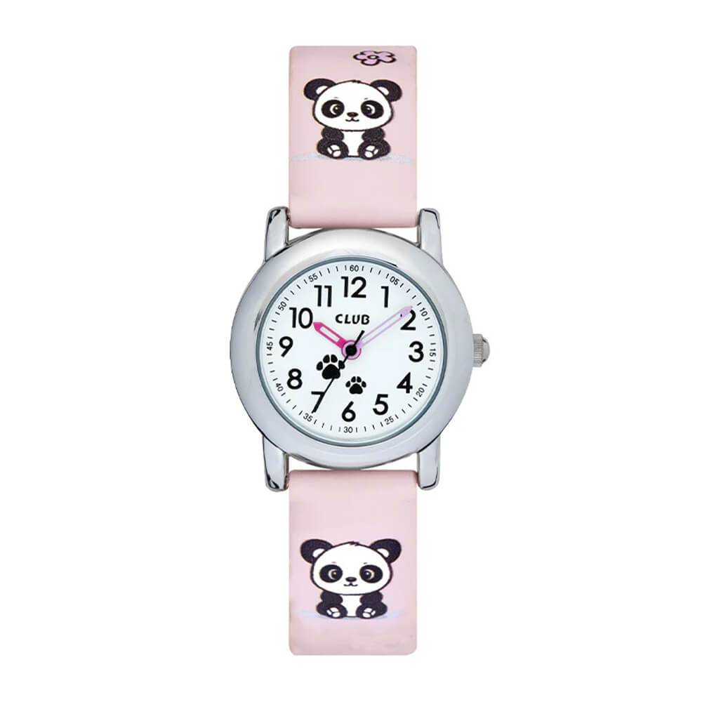 Barneklokke Rosa Panda 27 mm
