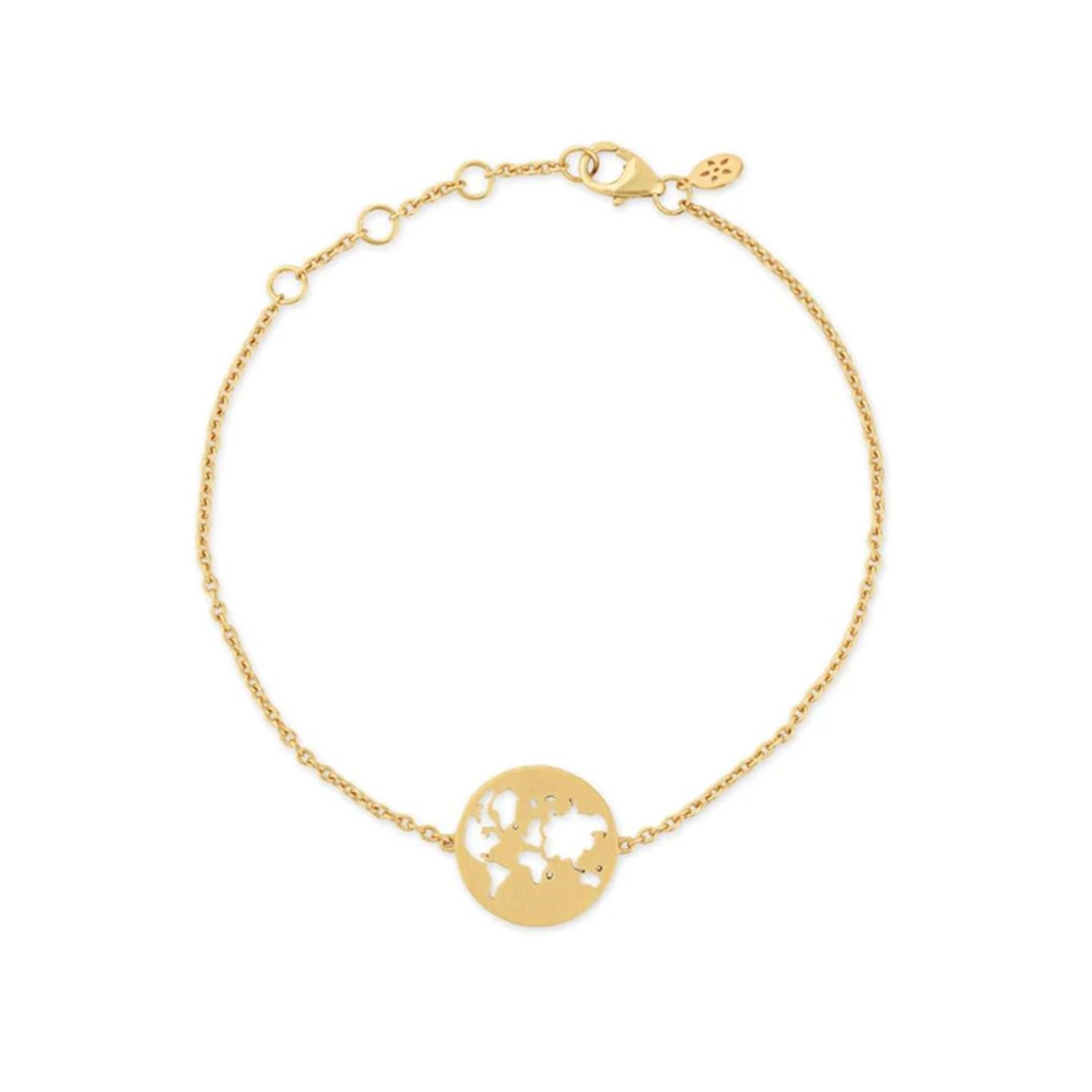 Beautiful World Armbånd 925 Forgylt Sølv