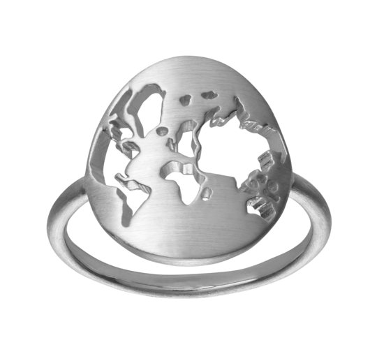 Beautiful World Ring 925 Sølv