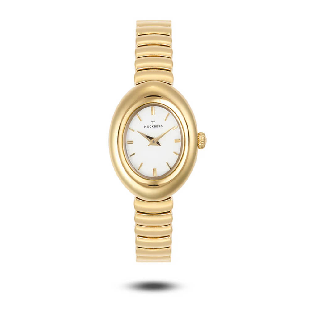 Belle Oval Gullfarge 23x31 mm