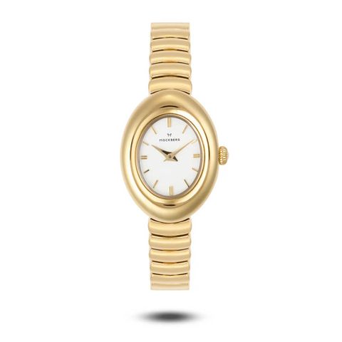 Belle Oval Gullfarge 23x31 mm