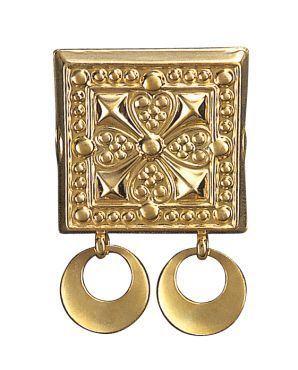 Beltestøl Follo 830 Forgylt Sølv