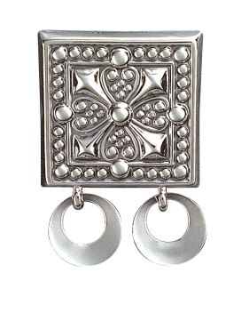 Beltestøl Follo 830 Oksidert Sølv