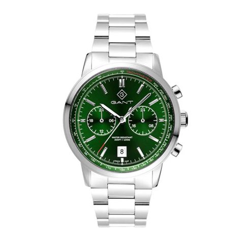 Bergamo Dual Time 42 mm Grønn