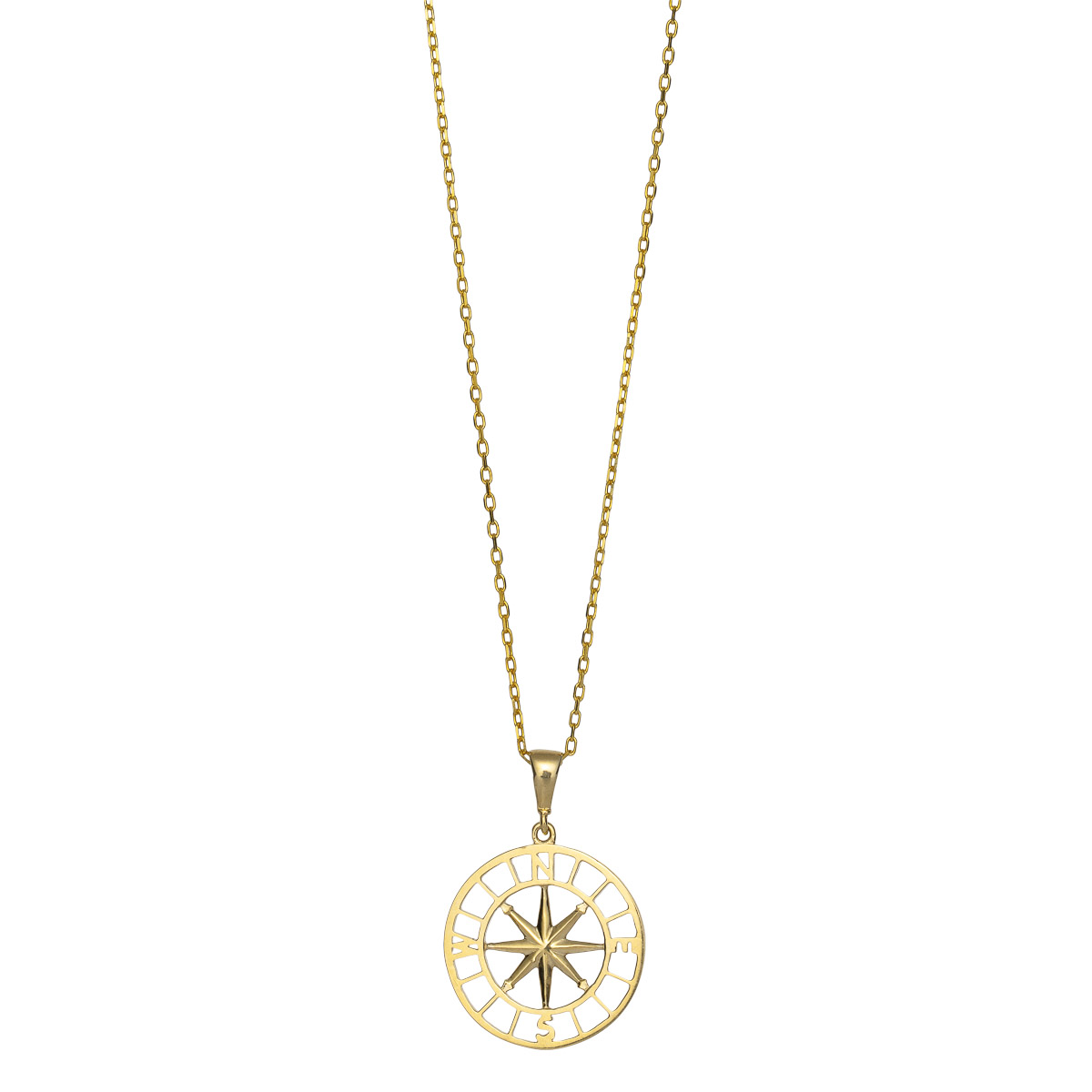 BERTIL Halssmykke 375 Gult Gull