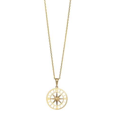 BERTIL Halssmykke 375 Gult Gull