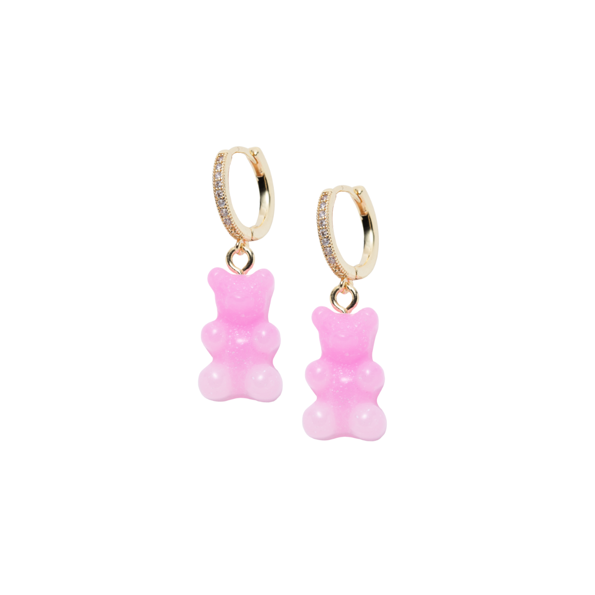 Bamseøreringer Ombré Rosa