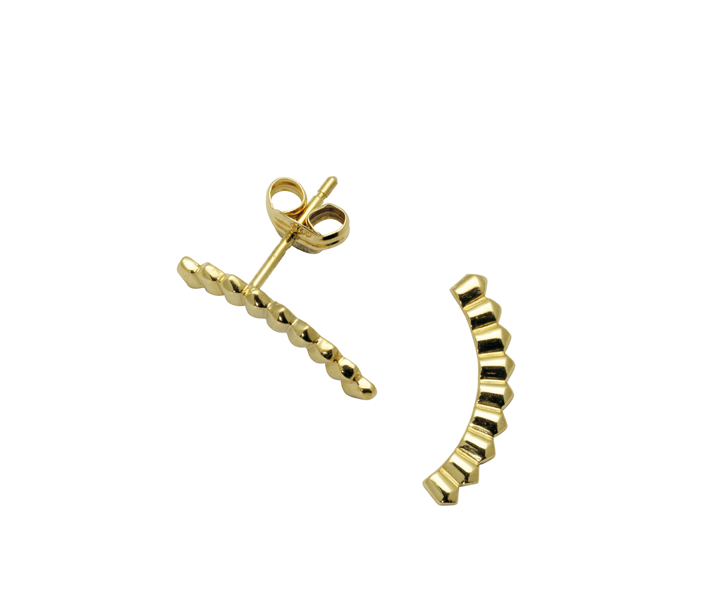 GUDRUN Øredobber Gull 