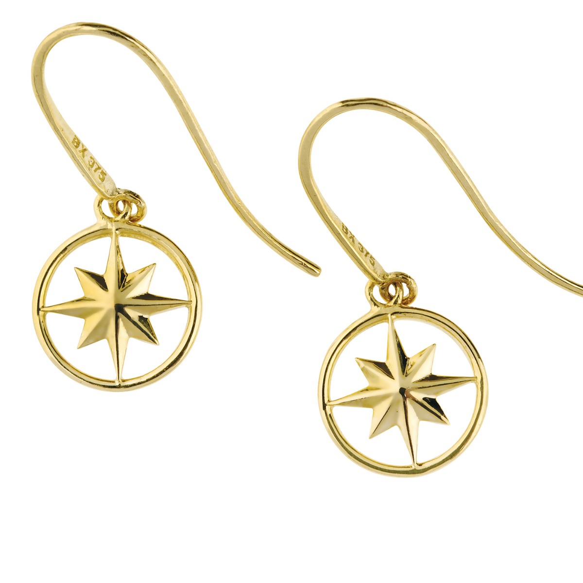  Øredobber Nordstjernen Gull 