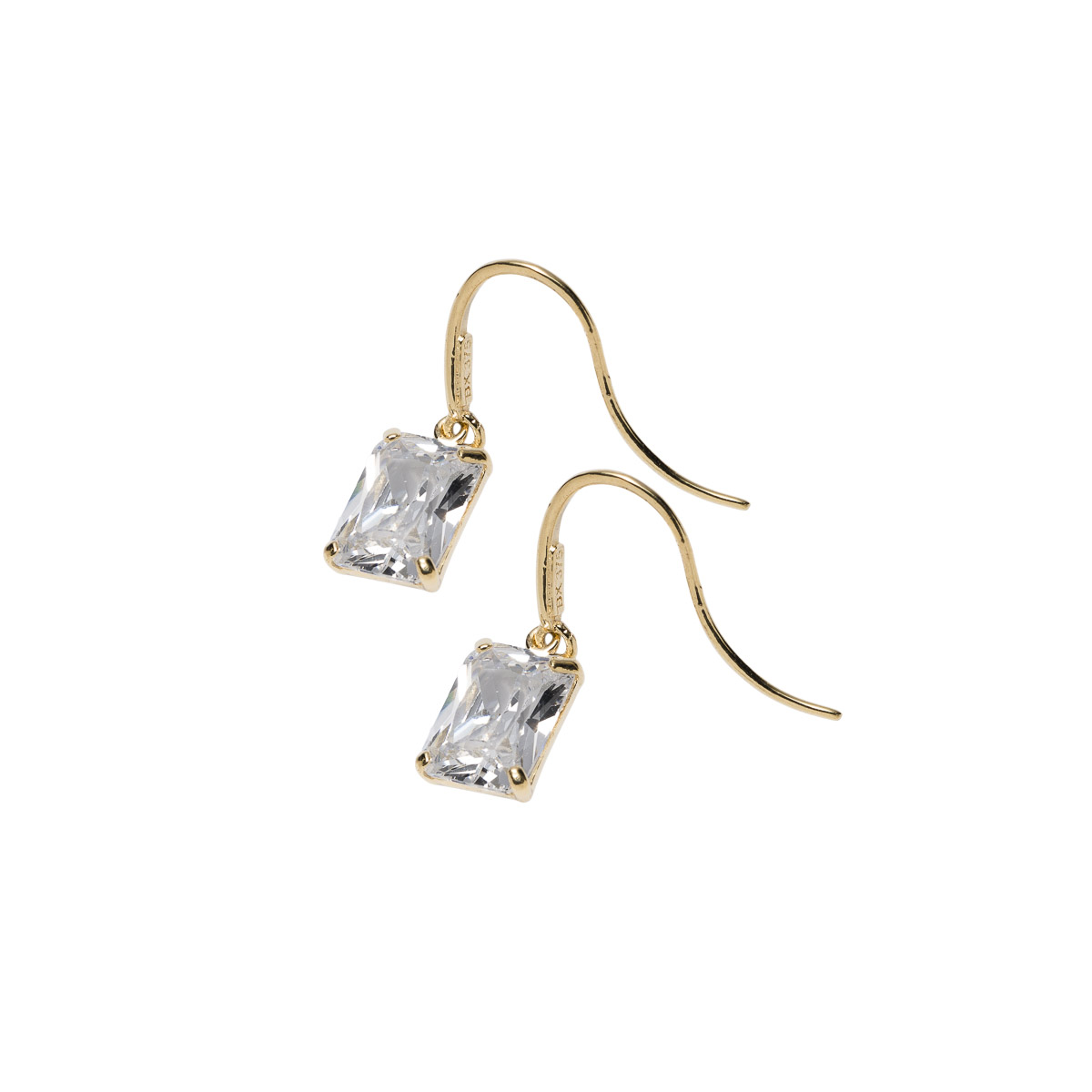 Øredobber 375 Gult Gull