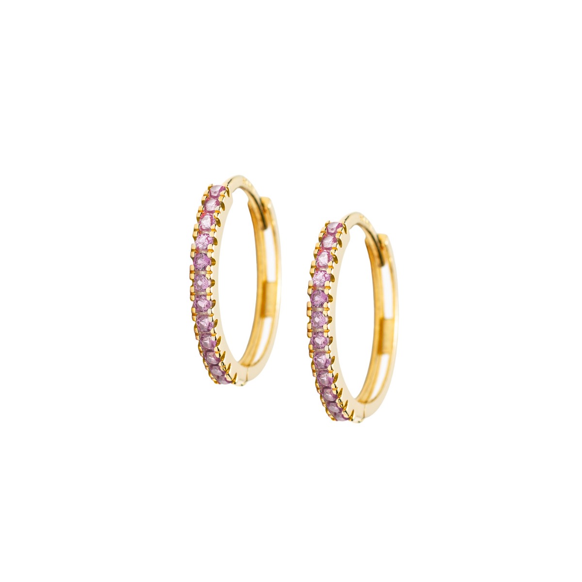 Øredobber 375 Gult Gull