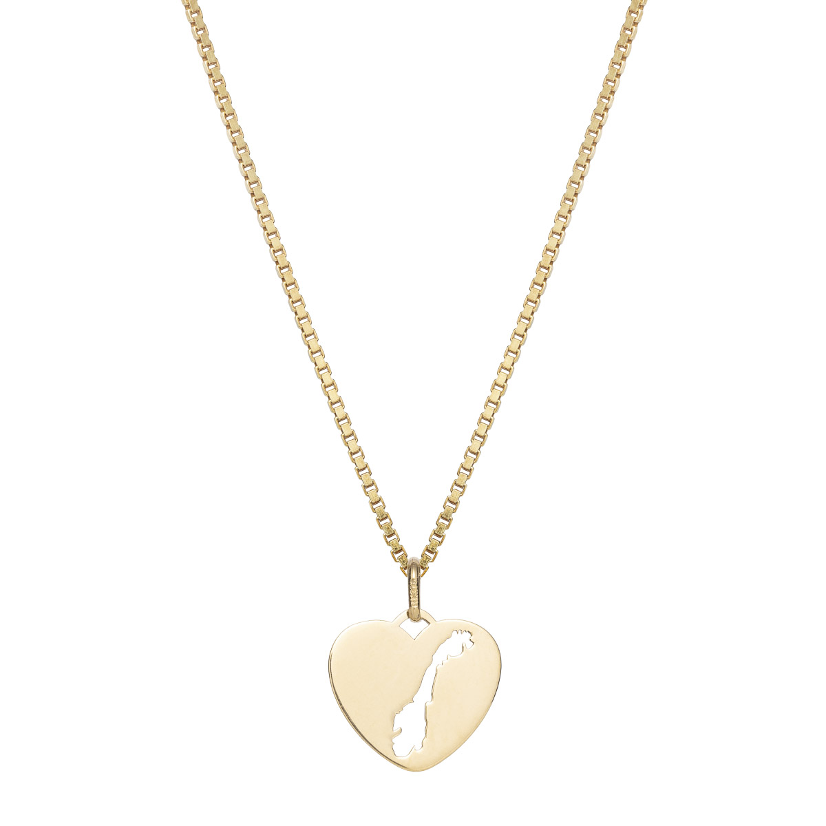 Halssmykke Norge 375 Gult Gull