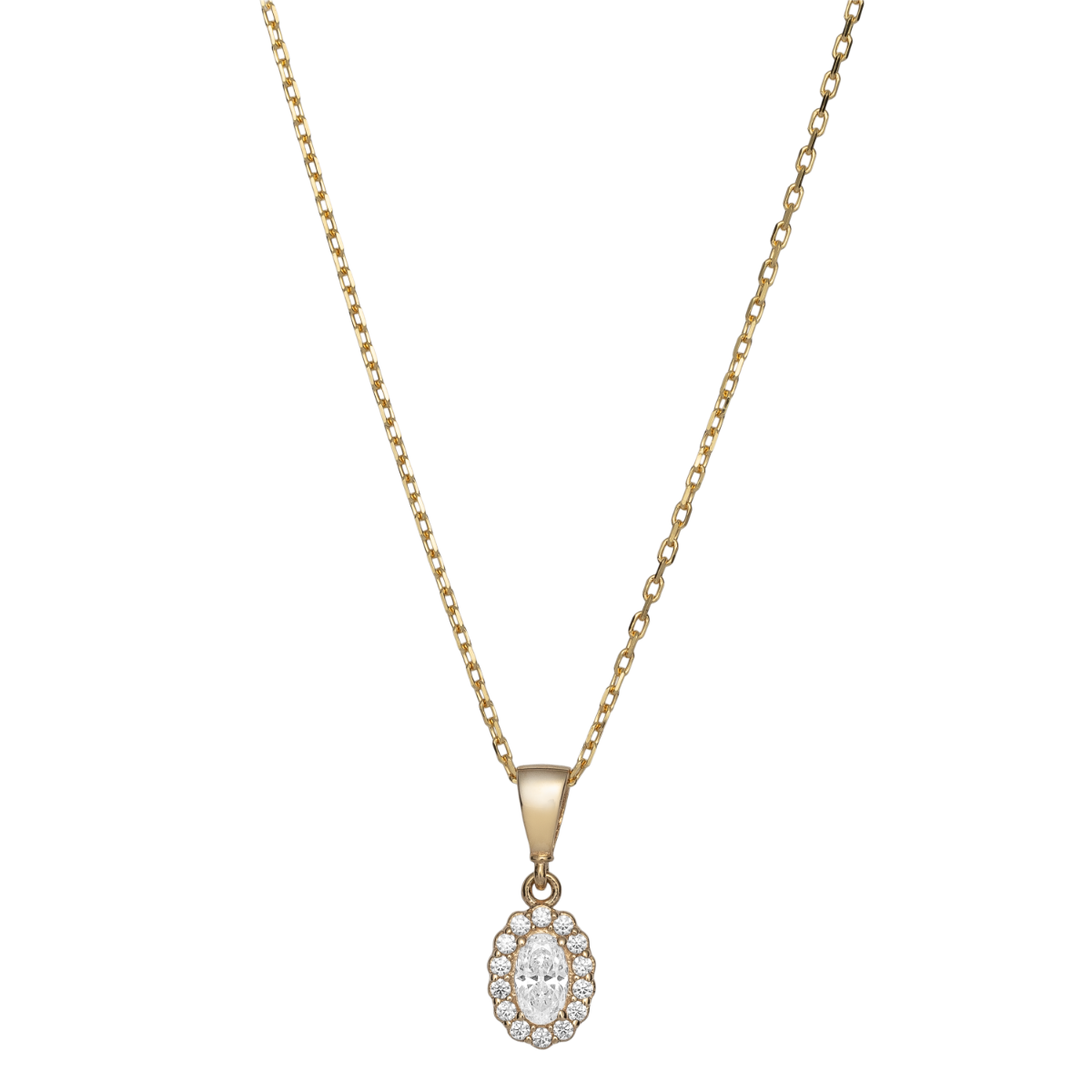 Halssmykke 375 Gult Gull 