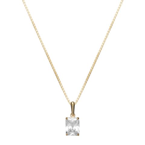 Halssmykke 375 Gult Gull