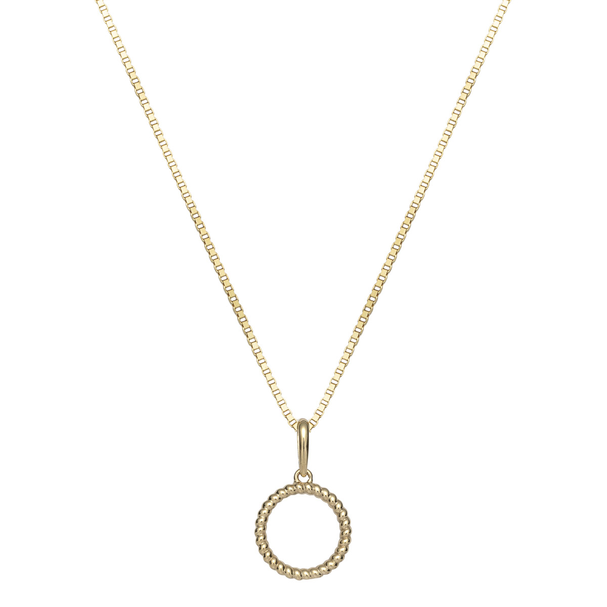 Halssmykke 375 Gult Gull
